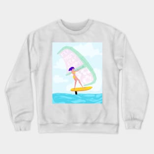 Fly High, Stay Happy! Crewneck Sweatshirt